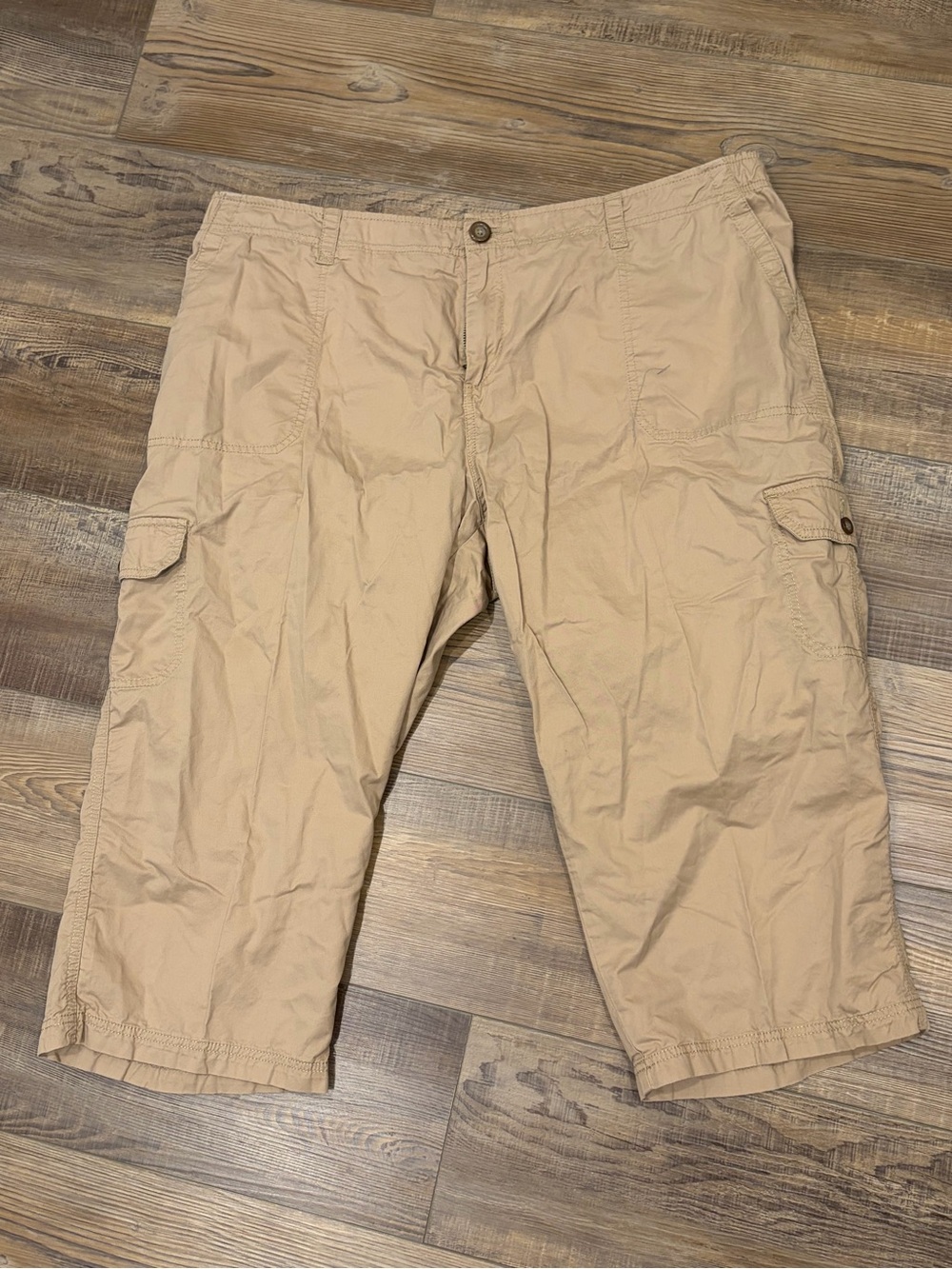 Merona Tan Men's Cargo Pants - Lightweight Utility Style
